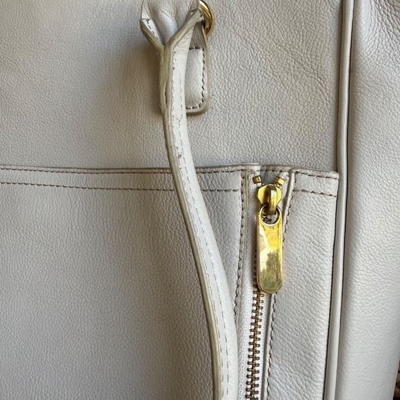 Banana Republic White Dianne Tote Leather - Picture 4 of 9